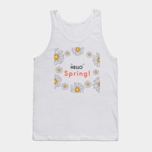 Hello spring Tank Top